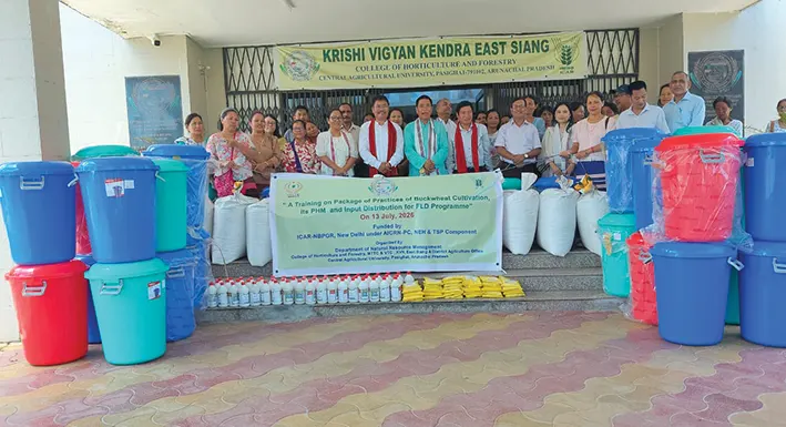 Training prog on buckwheat cultivation held