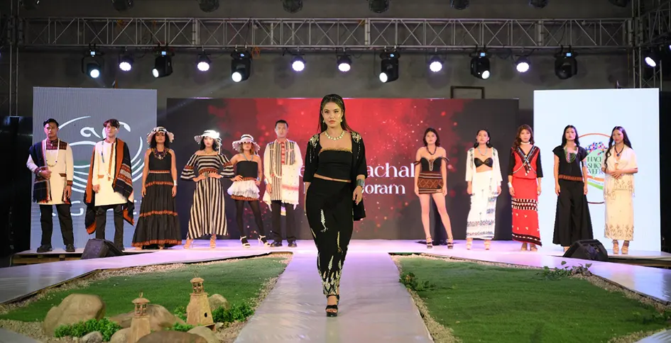 Designers, weavers and ‘tribal fusion’ take centre stage on day 2 of AFW