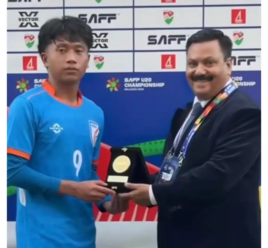 Omang Dodum instrumental in India’s unbeaten run at SAFF U-20 C’ship