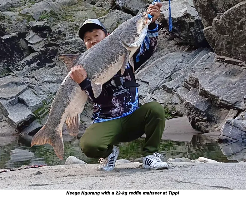 Kameng river emerging as fishing tourism destination
