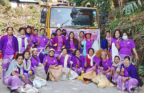 APWWS unit organises cleanliness drive