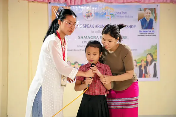 Let’s Speak Arunachal organises specialised workshops
