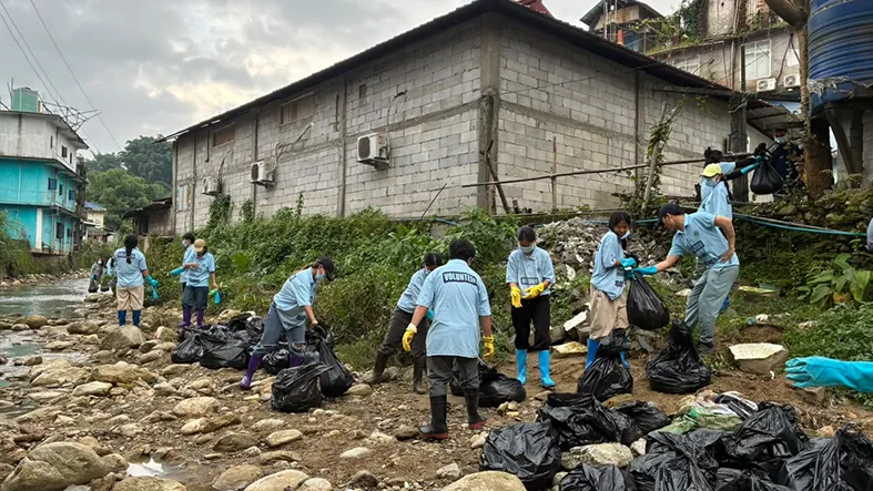 Volunteers remove over 2 tonnes of waste from Yagamso river