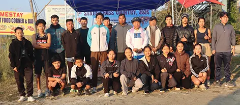 10 athletes to represent Arunachal at 60th National Cross Country C’ship