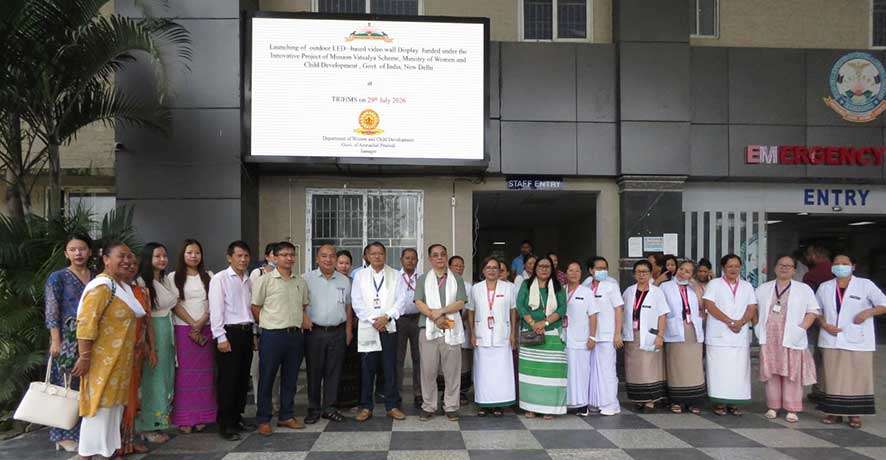LED ‘video wall display’ activated at TRIHMS