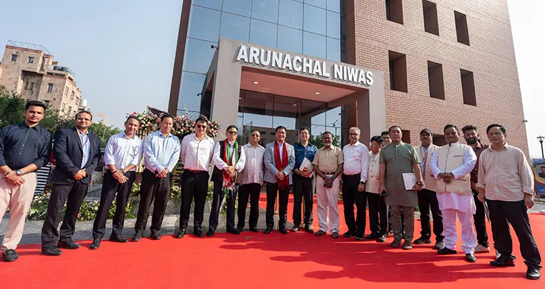 CM inaugurates Arunachal Niwas in Delhi