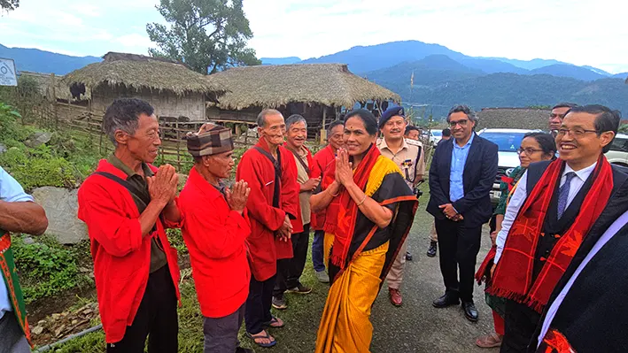 Union MoS reviews initiatives in Siang