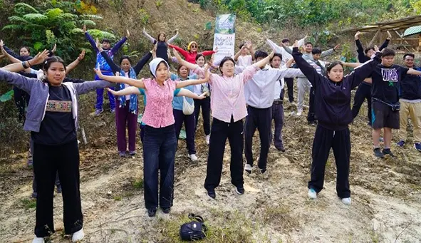 Tourism dept conducts nature walk