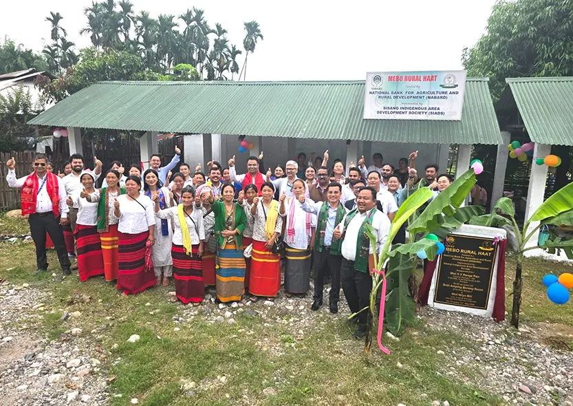 NABARD rural haat inaugurated in Mebo