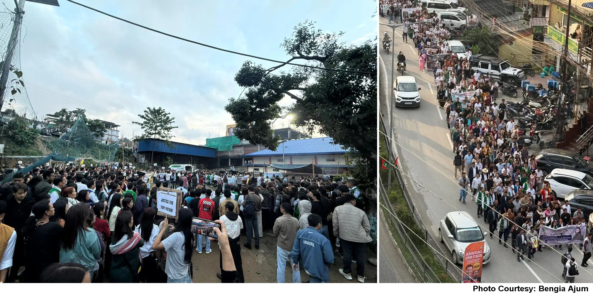 Hundreds march demanding justice for Yapi Potom