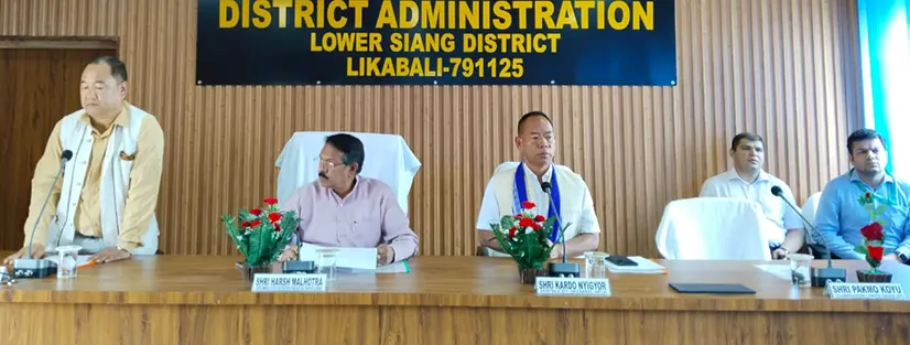 Malhotra assures of action on key road connectivity issues in L/Siang