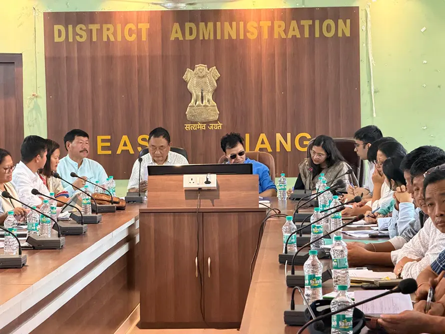 East Siang DLMC reviews saturation status of welfare schemes
