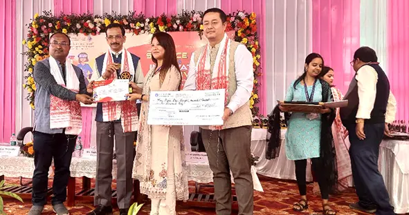 Students represent Arunachal at NESF