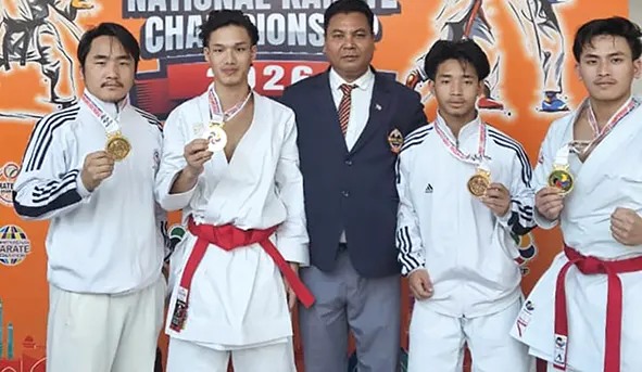 Arunachal win 3 medals at KIO c’ships