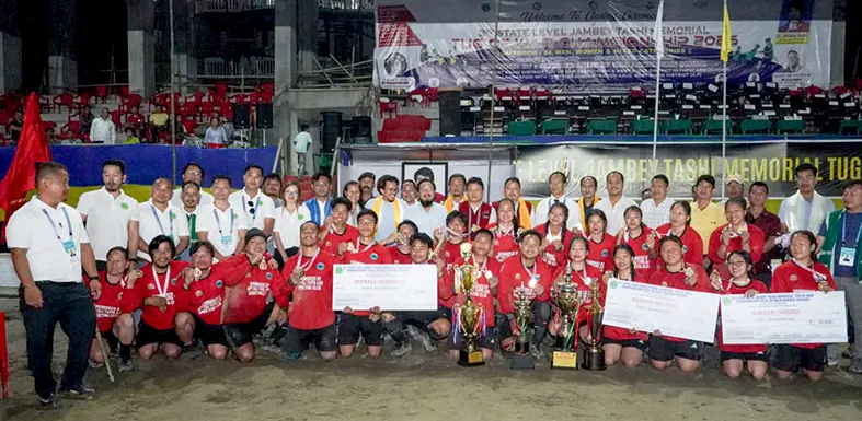 Kra Daadi emerge overall champion of Jambey Tashi Tug of War C’ship