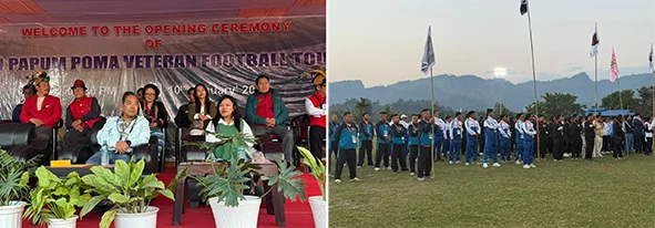3rd edition of Papum Poma Veteran Football Tournament begins