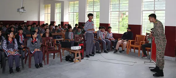 Motivational session for KV students held