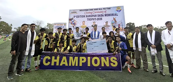 Dist-level Hangpan Dada Football and Volleyball Tournaments conducted in Namsai