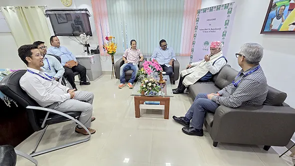 ‘GI Man of India’ visits NABARD RO
