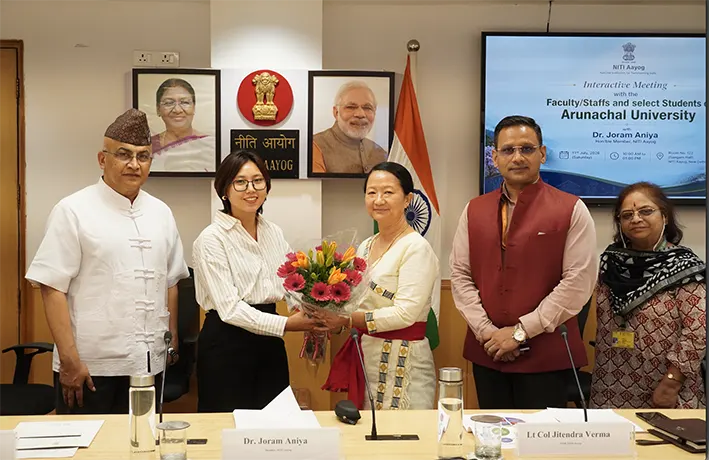 APU students visit NITI Aayog