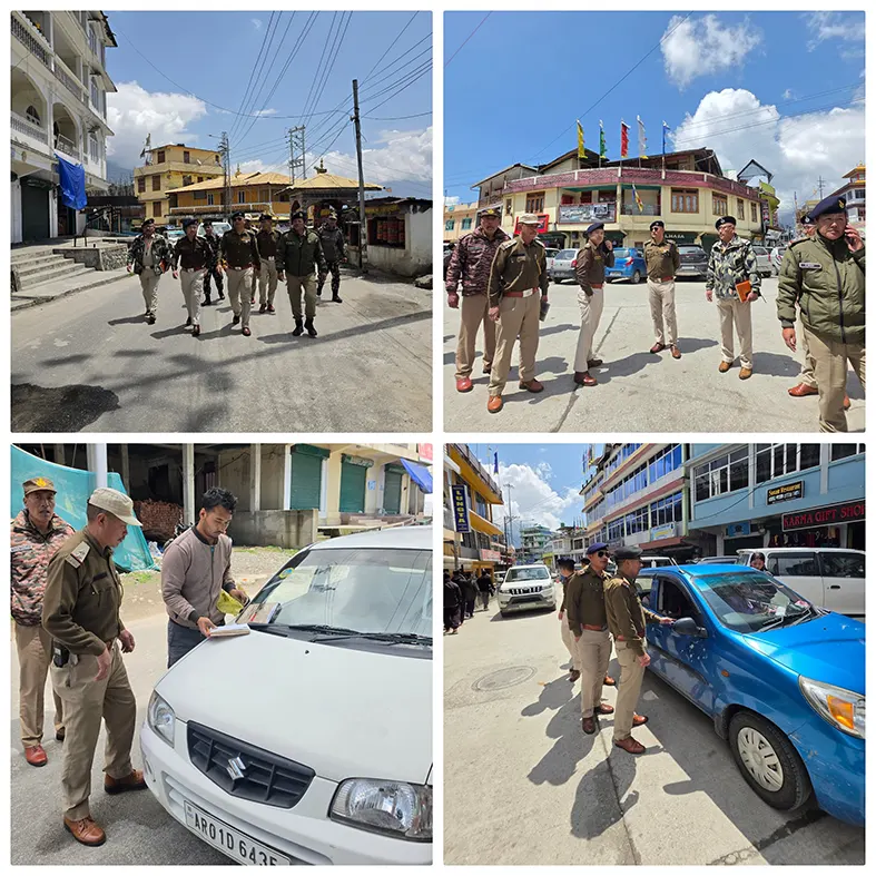Tawang police announce zero tolerance against traffic violation