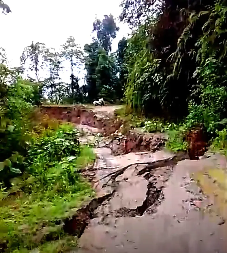 Landslides cut off Giba circle, affect over 5,000 villagers