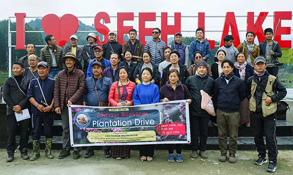 Cherry blossom plantation drive held