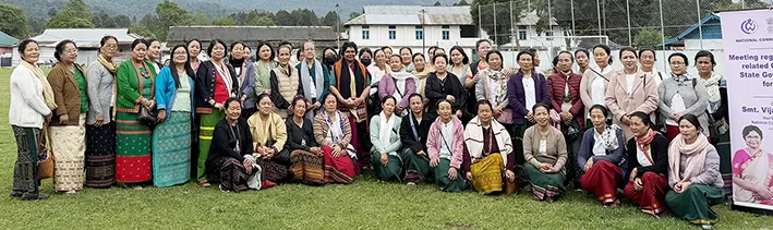 NCW delegation visits Ziro