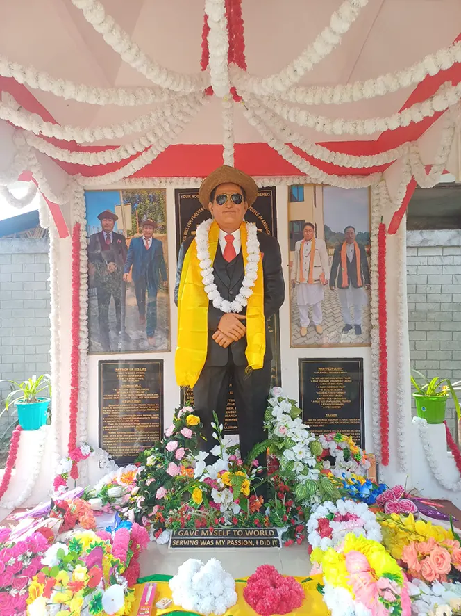 Lompak Paksok’s statue unveiled at TRIHMS
