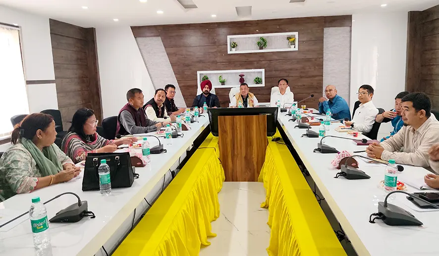 DoTCL reviews progress of development activities