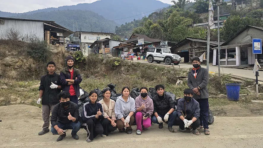 Over 1,600 kgs waste removed from Koloriang