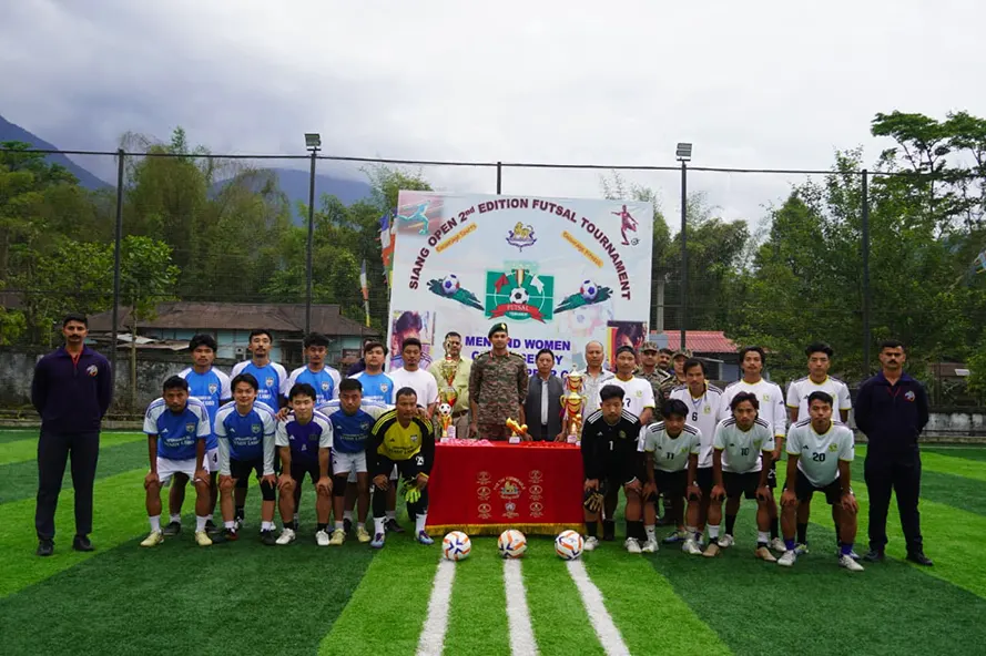 Indian Army conducts 2nd Siang Futsal Tournament at Tuting