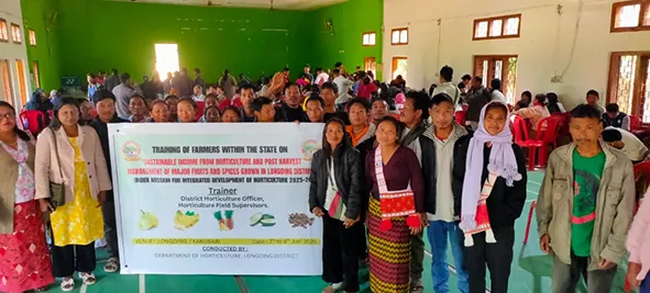 Training prog on horticulture held