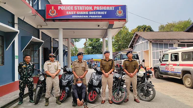 Police recover 5 stolen two-wheelers, arrest 1