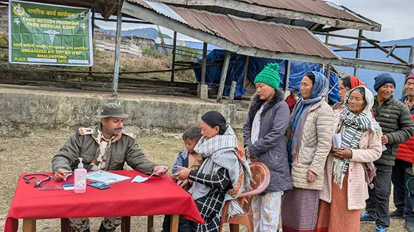 ITBP conducts medical camp at Lada vill