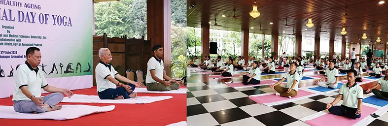 Guv, health min participate in IDY programme