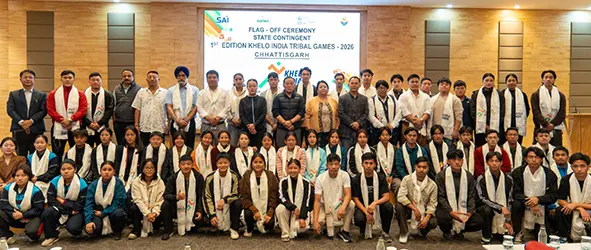 77 athletes from Arunachal to compete at Khelo India Tribal Games