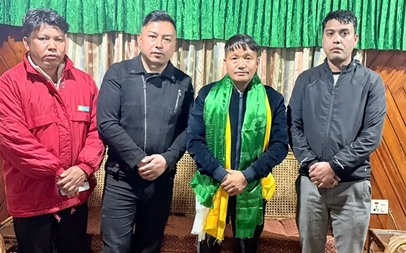 Philanthropist Rantan Subba felicitated