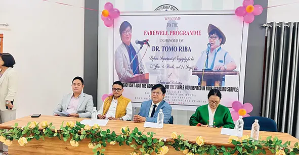 RGUTA bids farewell to Prof Riba