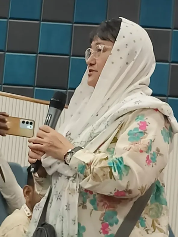 Aini Taloh’s speech at int’l conference draws applause