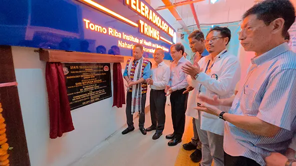 Arunachal launches teleradiology hub at TRIHMS hospital
