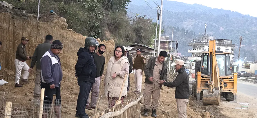 Illegal structures demolished