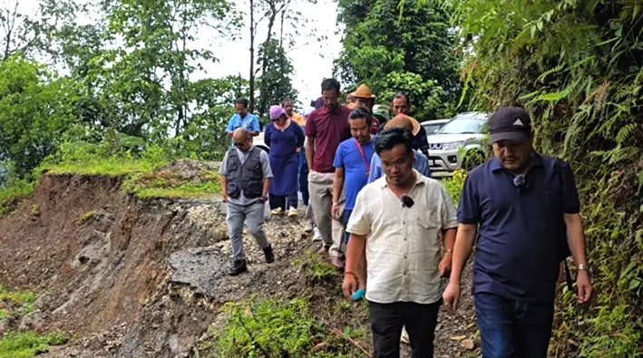 PRI leaders, villagers resent govt inaction over restoring road connectivity