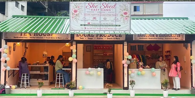 Market shed inaugurated in Pasighat