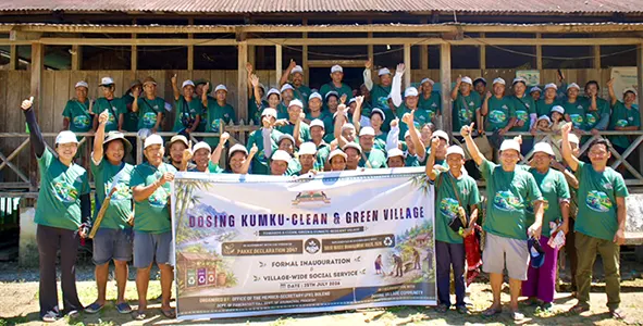 Dosing Kumku Clean & Green Village Mission inaugurated