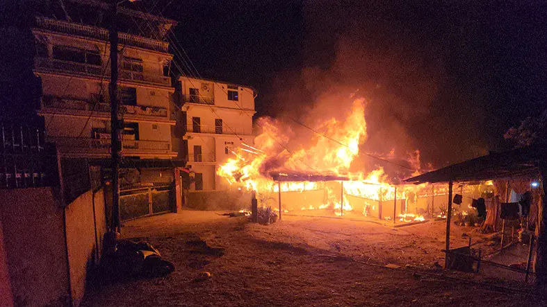 Woman dies, two injured in fire mishap