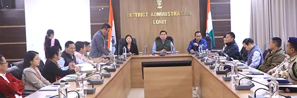 Lohit DDMA reviews monsoon preparedness