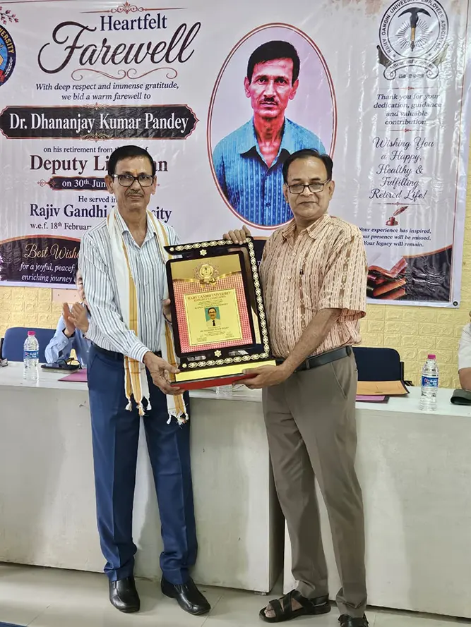 RGU bids farewell to Dr. Pandey