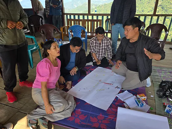Survey, PRA exercise carried out in village