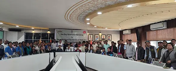 Workshop for focal persons of tea garden, brick kiln industries held
